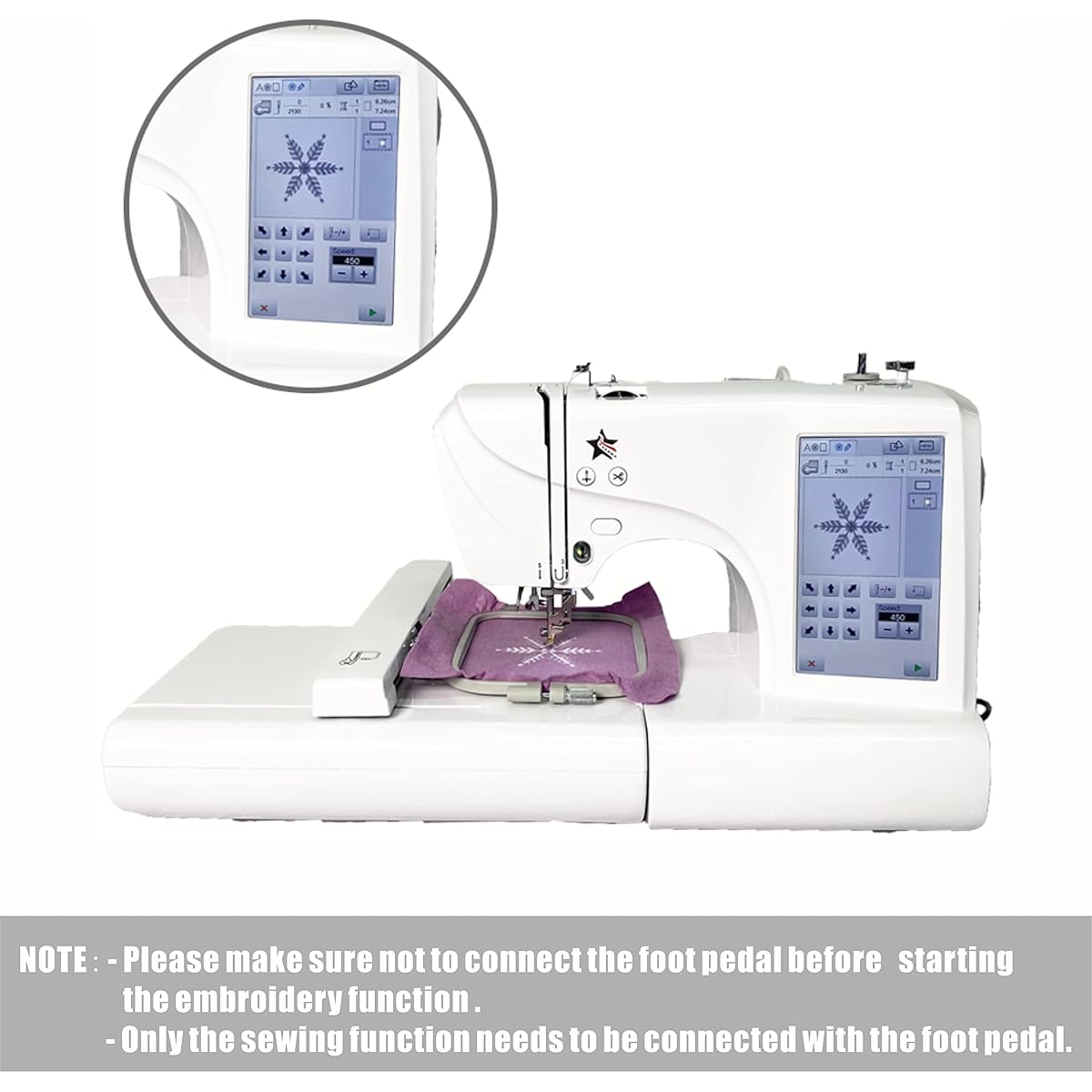 AVERMA ES3 sewing and embroidery machine - Image 2