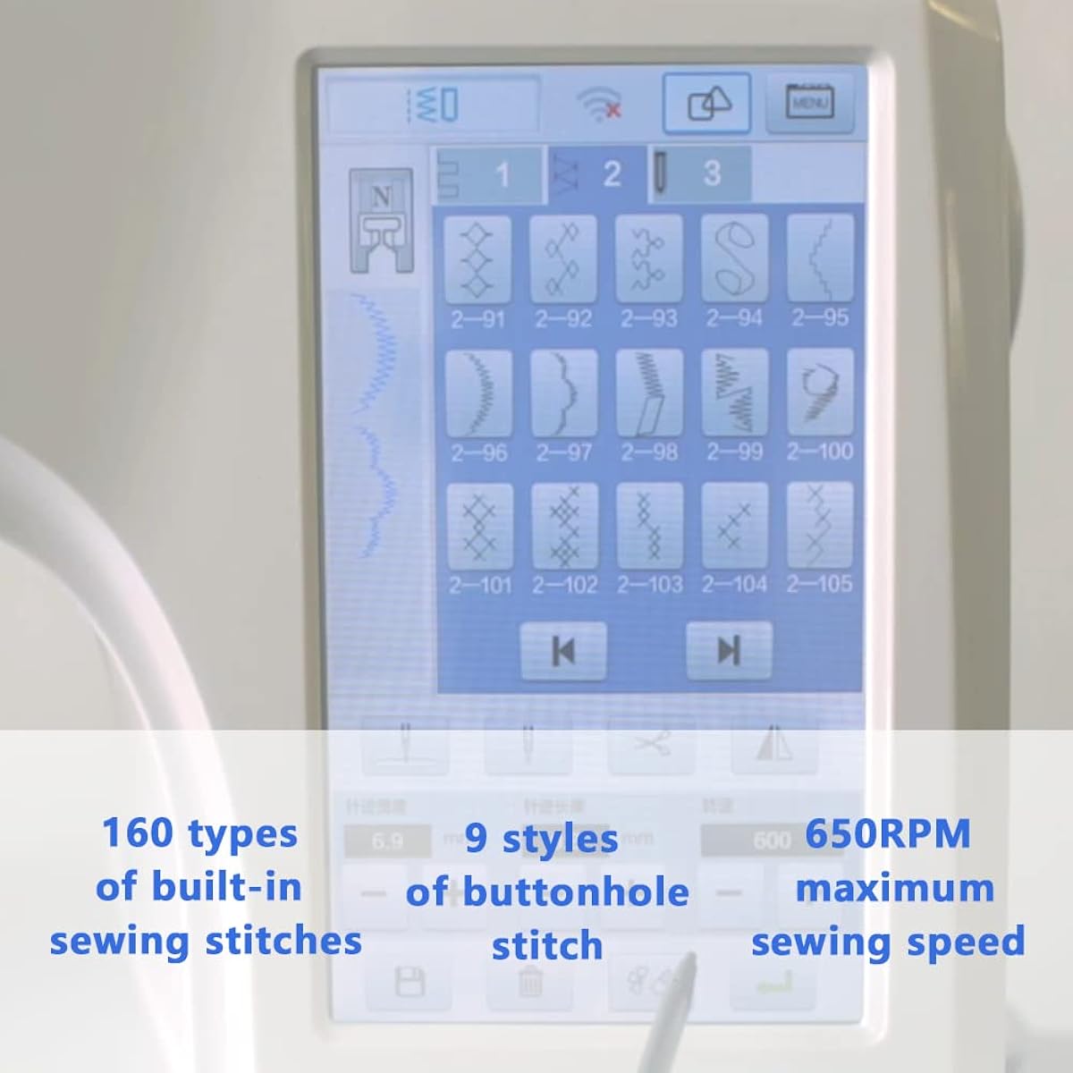 AVERMA ES3 sewing and embroidery machine - Image 4