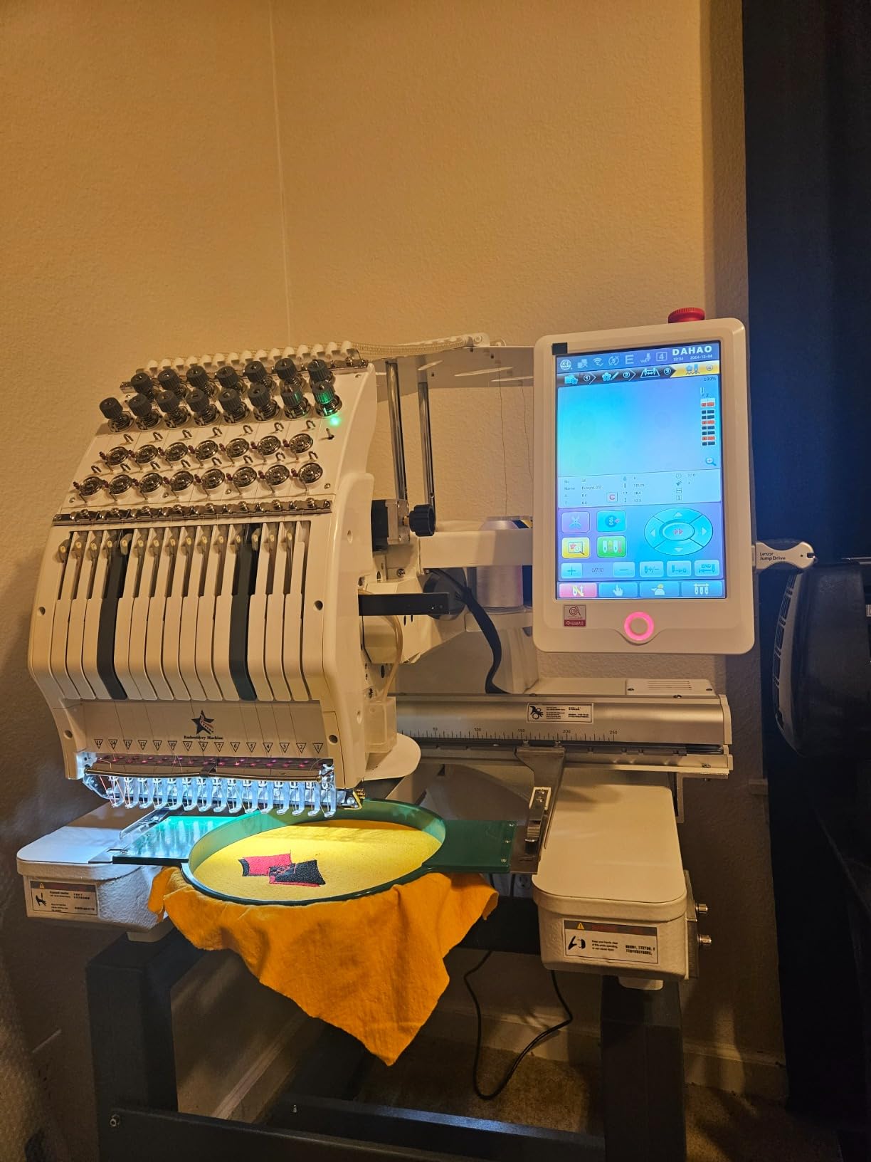 Averma embroidery machine customer review photo 1