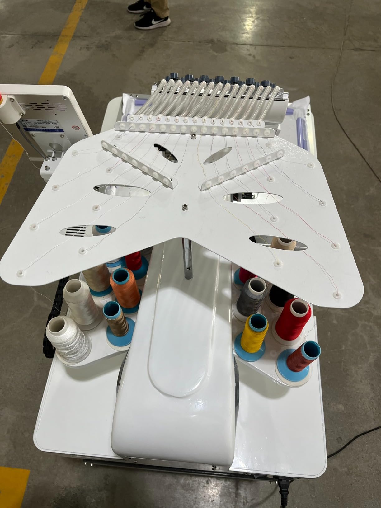 Averma embroidery machine customer review photo 2
